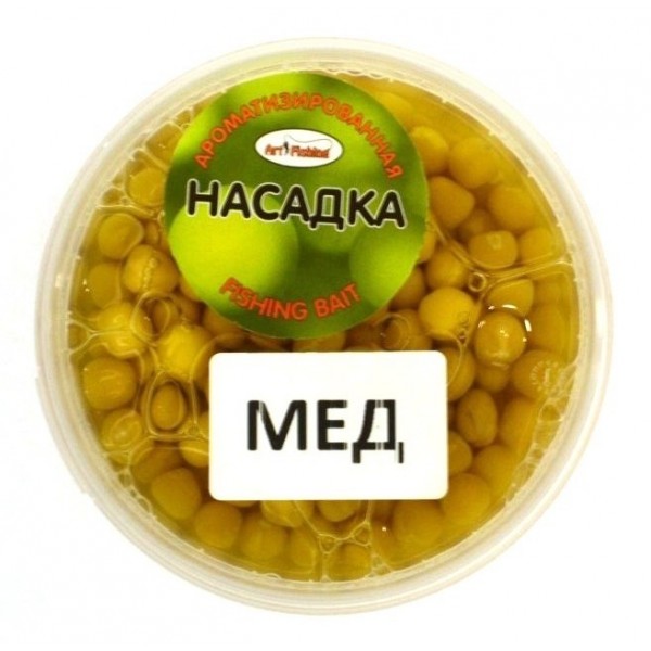 Горох насадковий для риболовлі, Art Fishing, банку, 250мл, смак Мед
